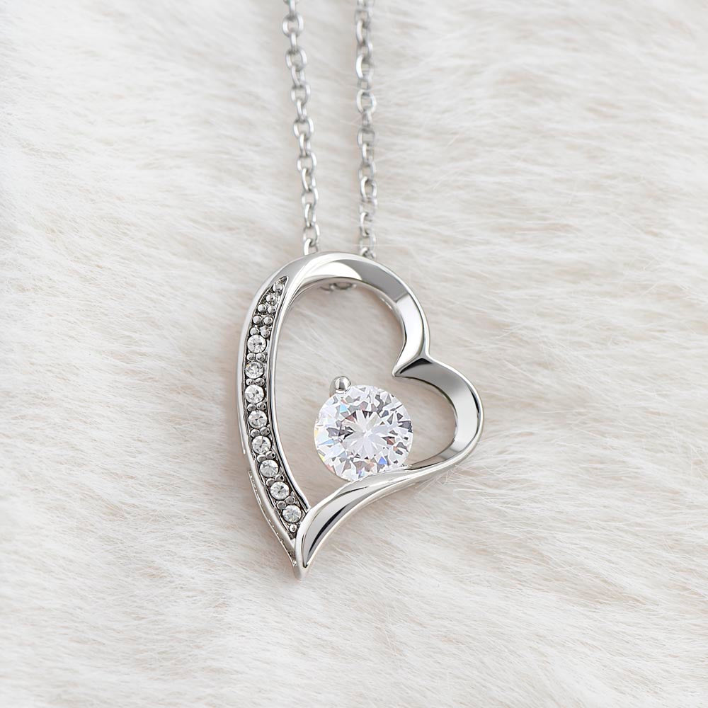 To My Daughter-This Mama Bear- Forever Love Necklace