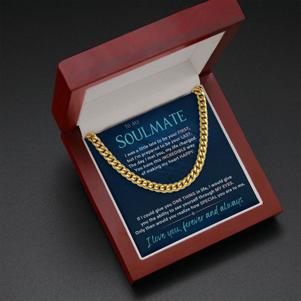 How special you are to me-Womens Cuban Link Chain