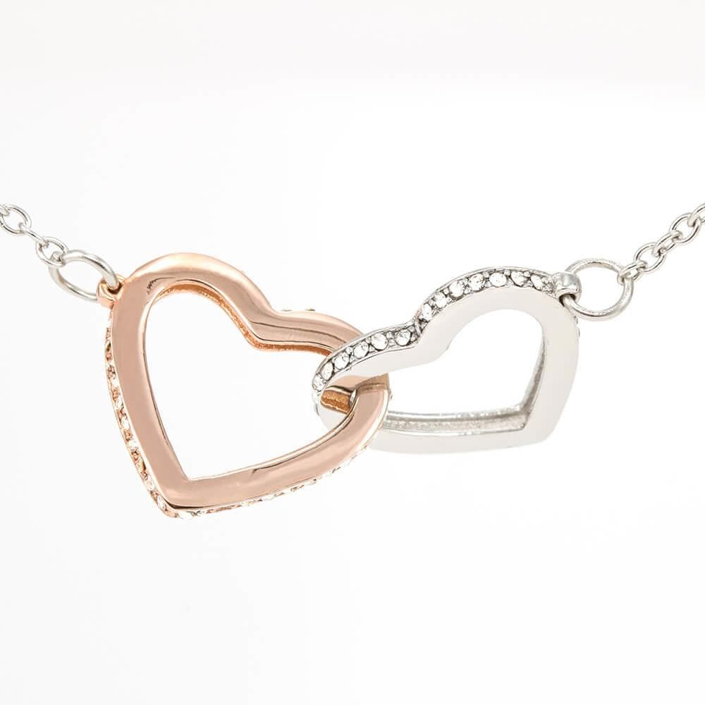 Best Bitches- Interlocking Hearts Necklace