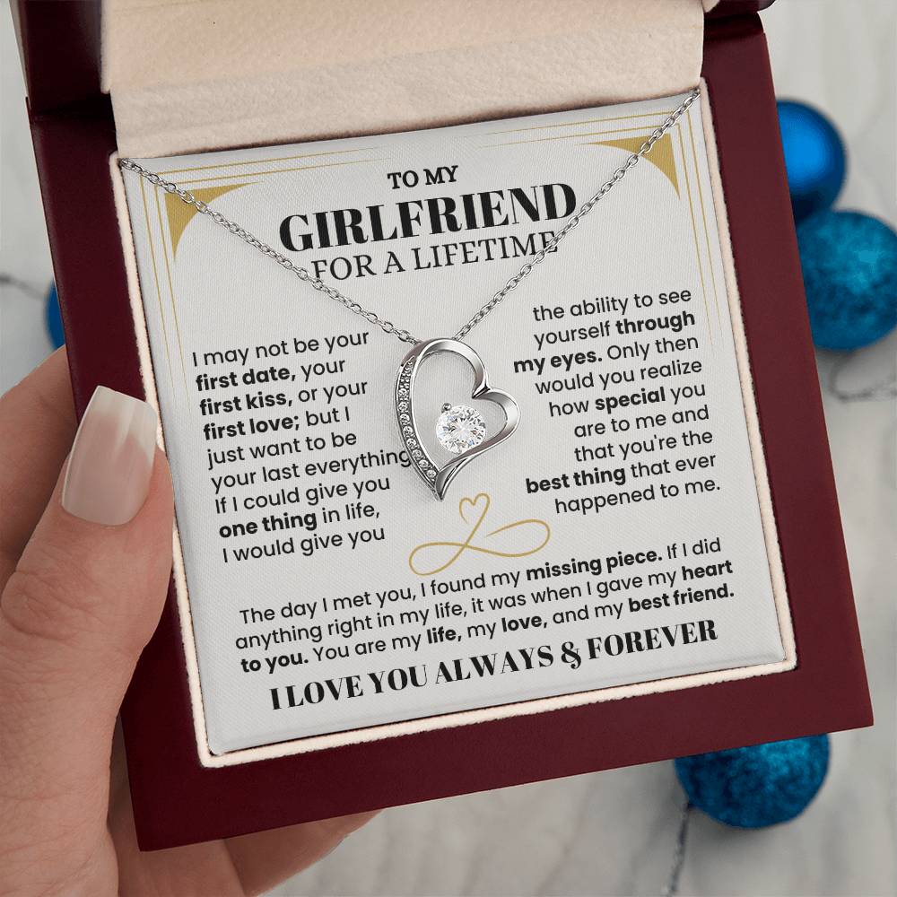 To My Girlfriend - You're My Missing Piece Necklace - Best Gift for Anniversary
