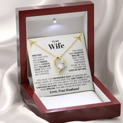 Gift for Wife from Husband - Anniversary Necklace Gift for Her
