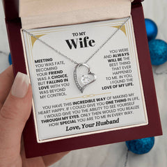 Gift for Wife from Husband - Anniversary Necklace Gift for Her