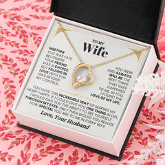 Gift for Wife from Husband - Anniversary Necklace Gift for Her