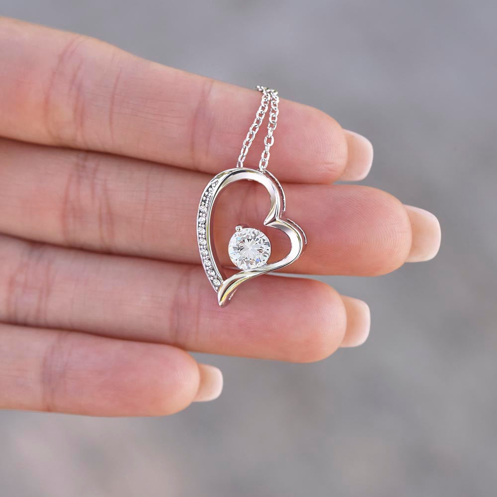 To My Soulmate - Love You Forever Necklace for Her - Gift for Girlfriend or Wife