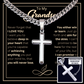 Grandson- Aim for the Skies- Cuban Chain with Cross