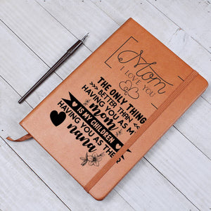 Nana-Only thing better- Graphic Leather Journal