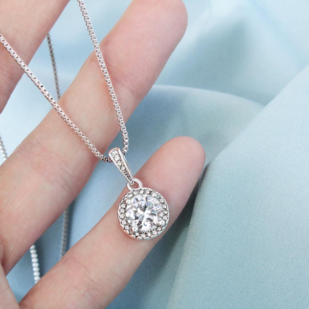 To My Soulmate- Squeezed- Eternal Love Necklace