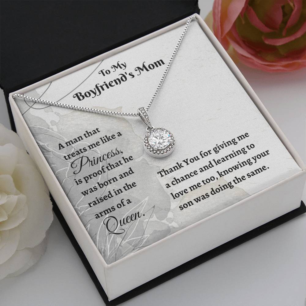 To My Boyfriend's Mom- Chance- Eternal Love Necklace