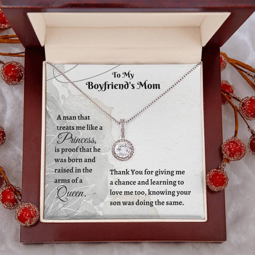 To My Boyfriend's Mom- Chance- Eternal Love Necklace