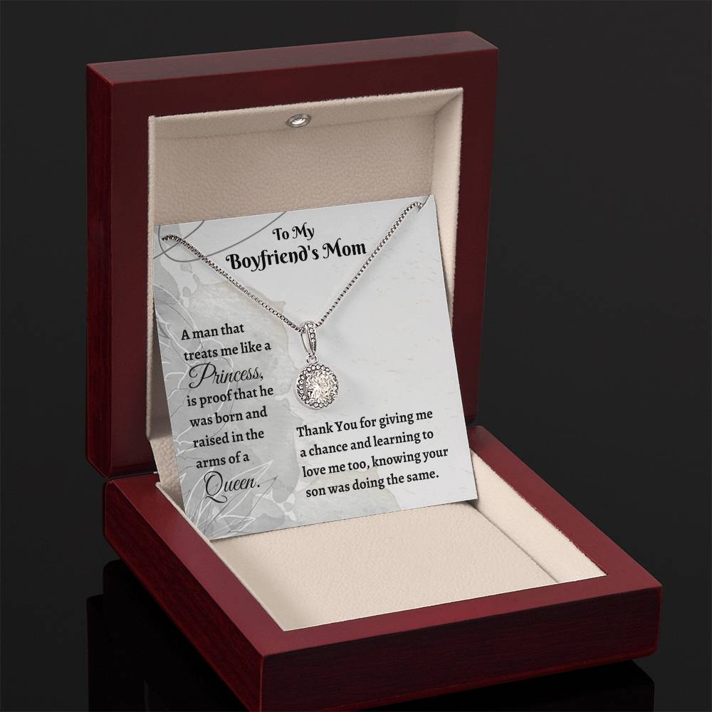 To My Boyfriend's Mom- Chance- Eternal Love Necklace