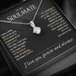 To My Soulmate-My Eyes-Alluring Beauty Necklace