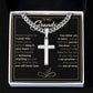 Grandson- Aim for the Skies- Cuban Chain with Cross