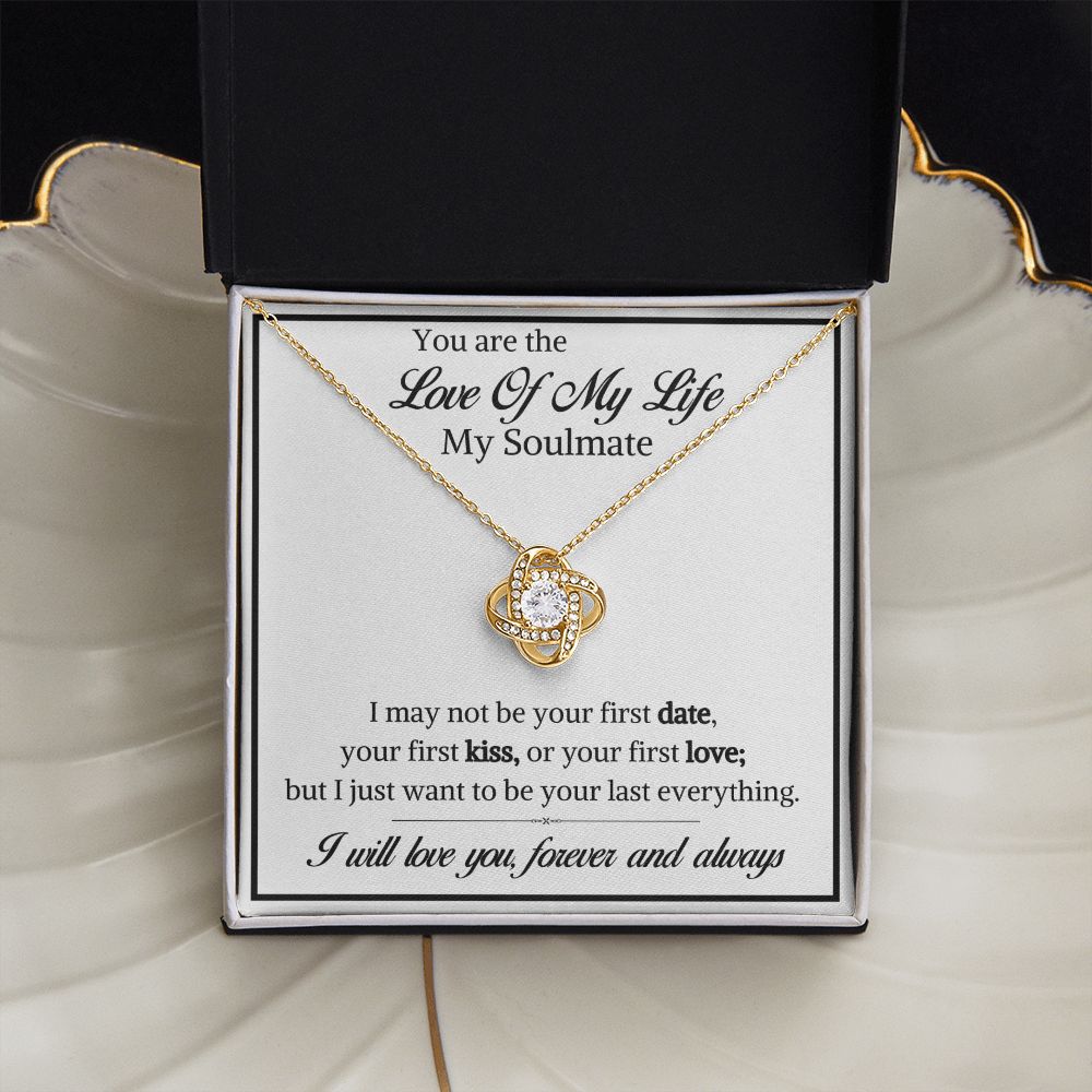 Love of my life-Love Knot Necklace