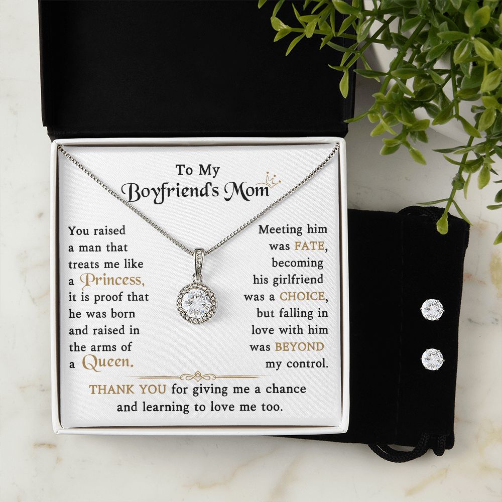 Learning To Love Me Too-Eternal Love Necklace w/Earrings