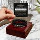 To My Grandson- Pages of my Life- Mens Leaather Bracelet