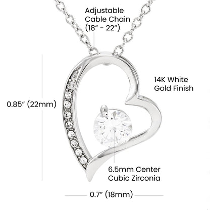 To My Soulmate-Squeezed-Forever Love Necklace