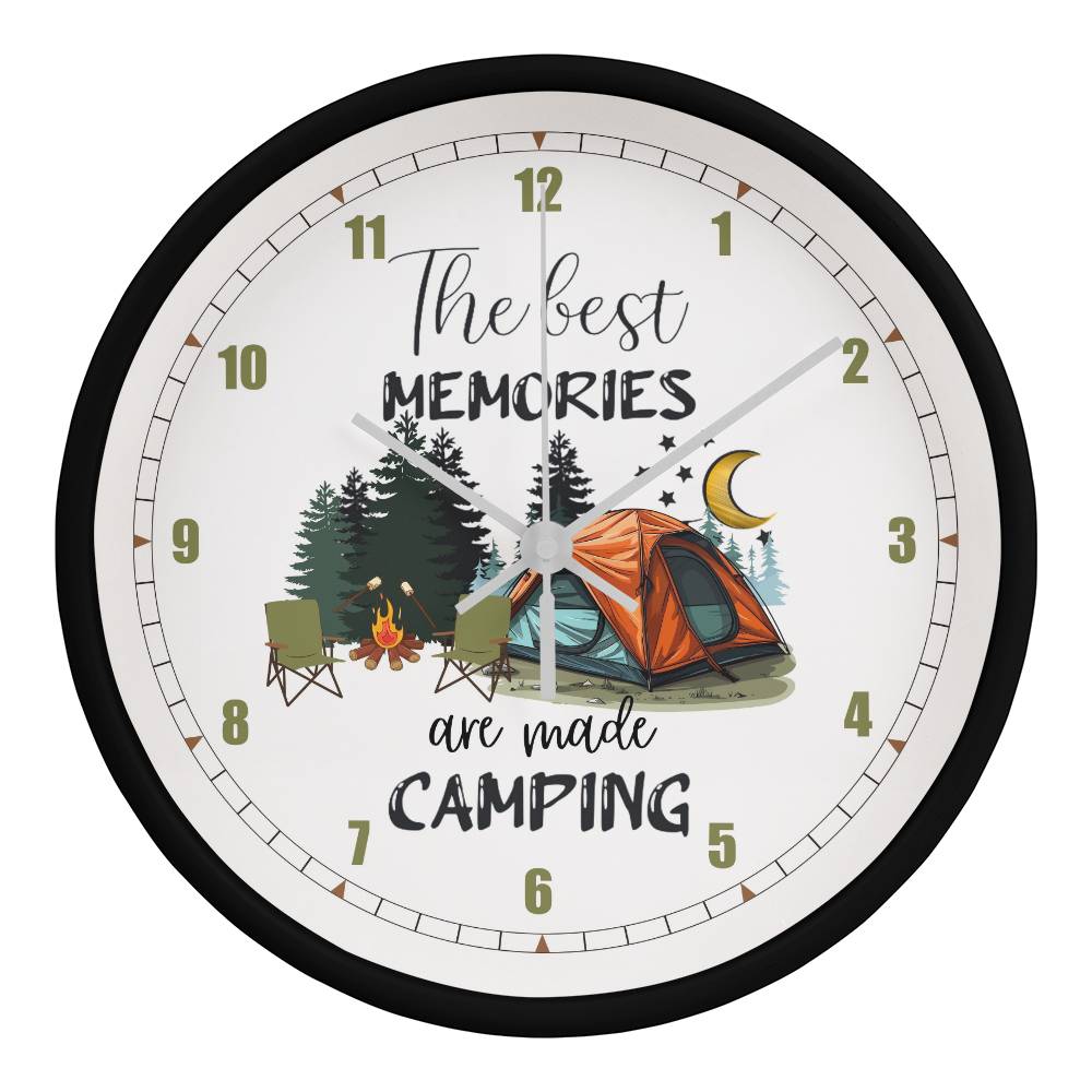 Best Memories are made Camping Clock