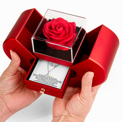 To My Wife Necklace - Anniversary Gift from Husband to Wife