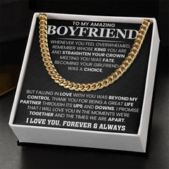 16 Cuban Link chain for him