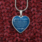 Mother & Daughter- Graphic Heart Pendent
