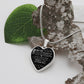 My Forever and Always-Graphic Heart Pendent
