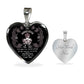 My Badass Sister-Graphic Heart Pendent
