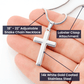 Soulmate-Personalized Artisan Cross Necklace