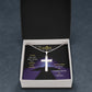Created with a Purpose- Stainless Steel Cross