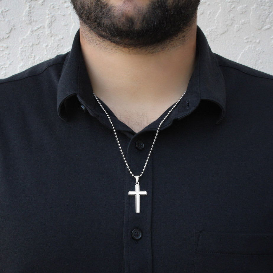 Faith Makes It Possible-Artisan Cross Necklace