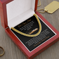 You Make Us Proud-Mens Link Chain Necklace