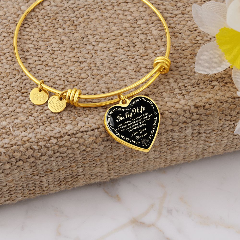Be your last everything- Heart Graphic Bracelet