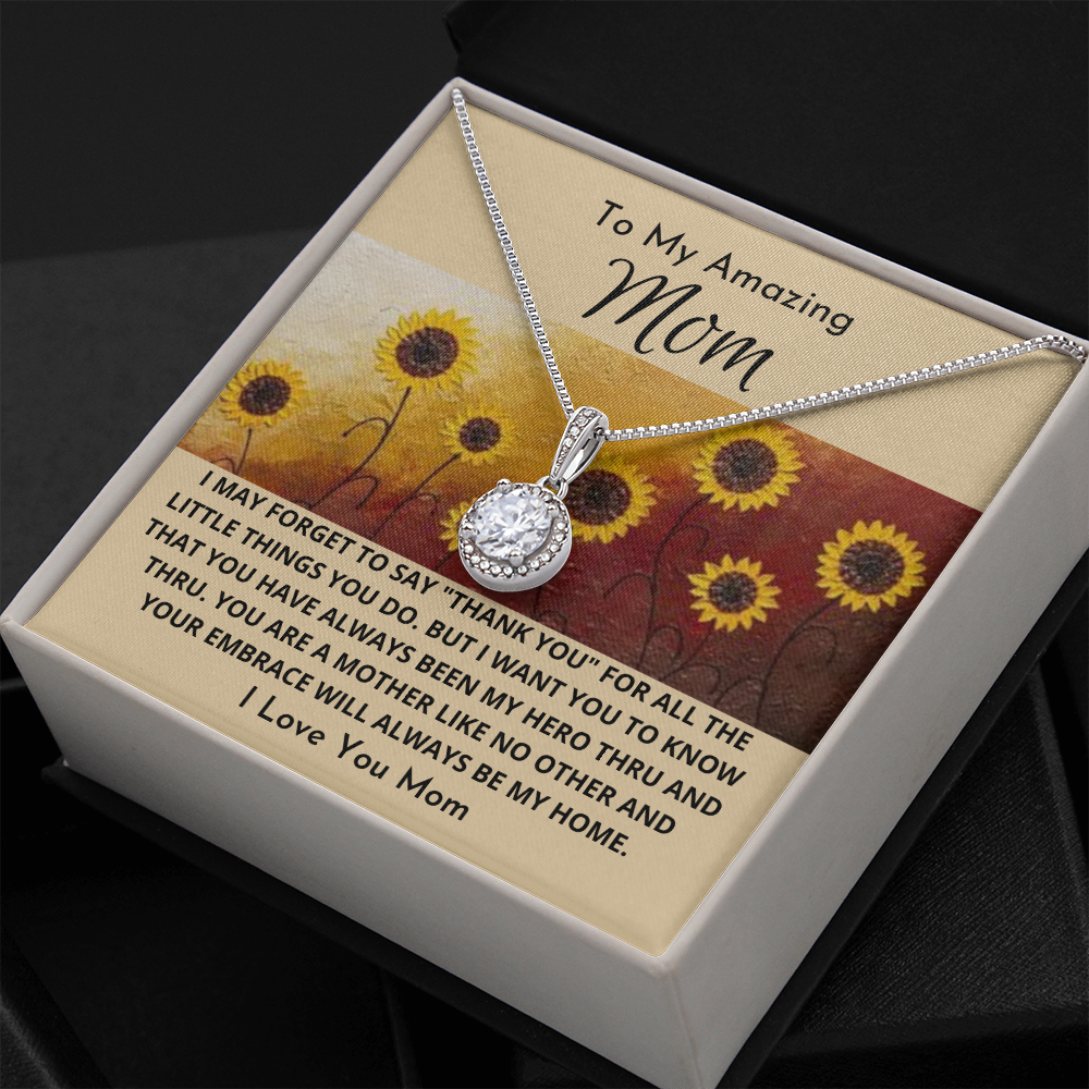 You're a Mother Like No Other-Eternal Love Necklace