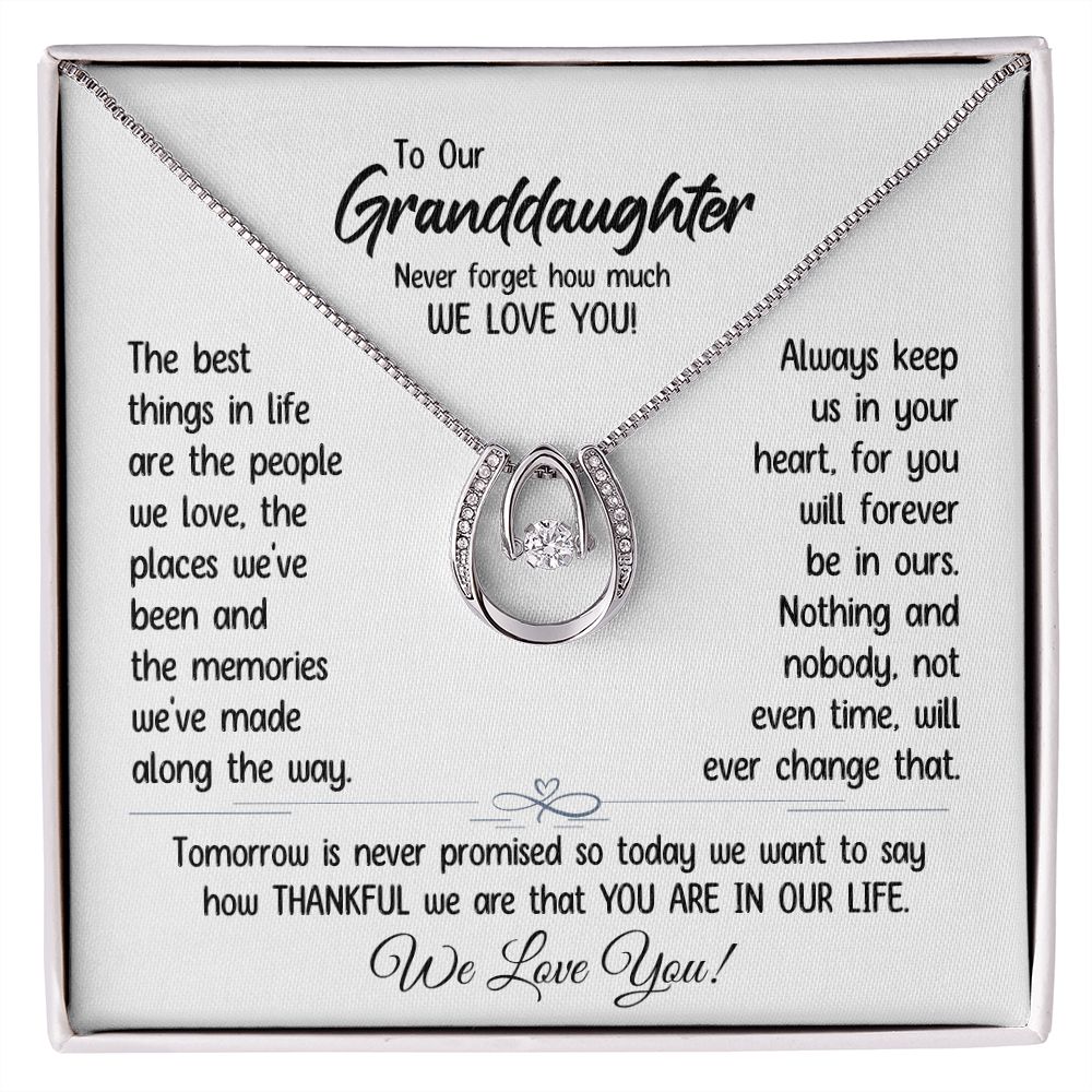 Thankful We Are- Lucky in Life Necklace