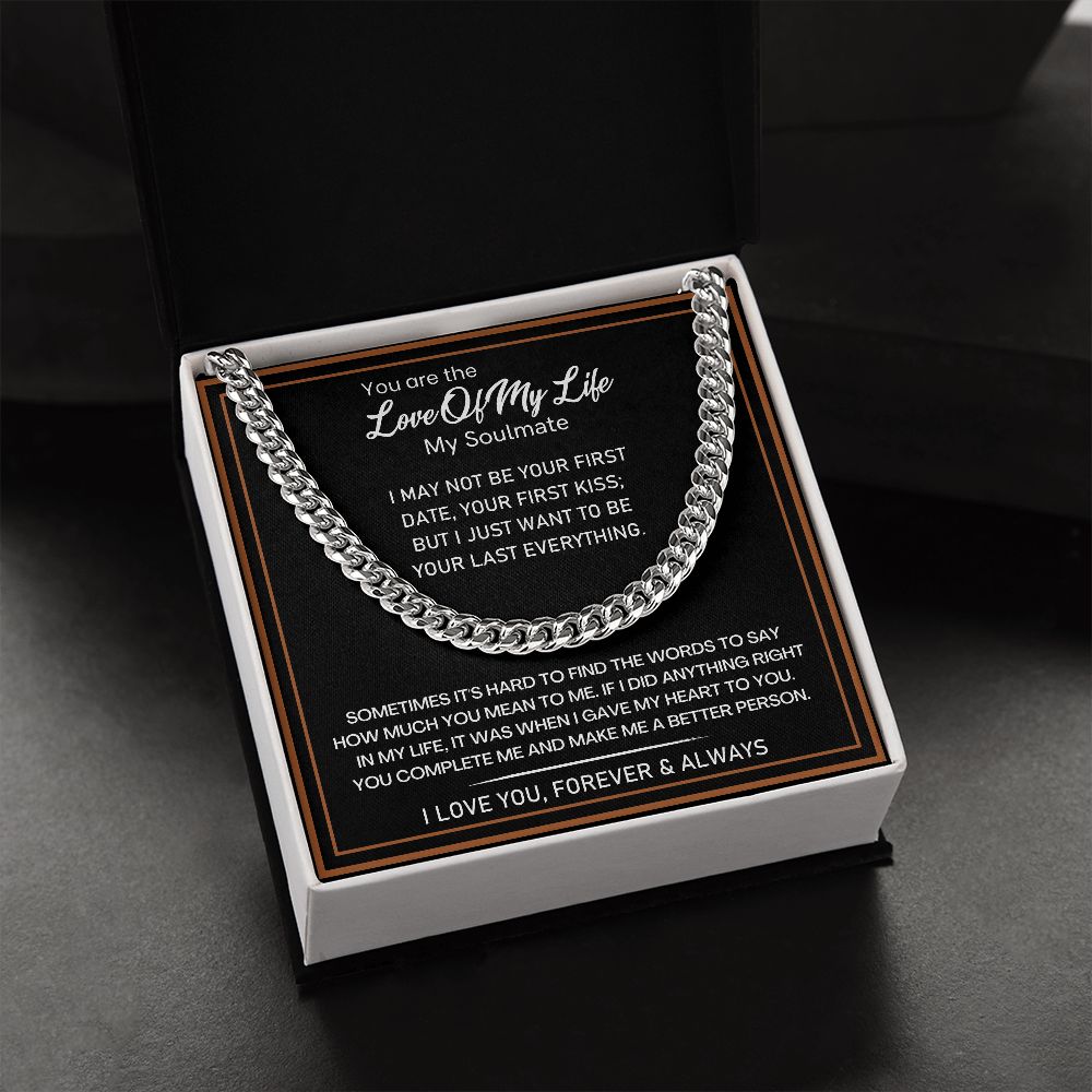 Last Everything- Mens Link Chain Necklace