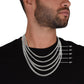 Never forget I love you-Men's Link Chain