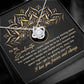 Soulmate-You complete me- Love Knot Necklace