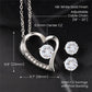 Forever Love Necklace/Earrings Set