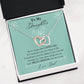 Special you are to me-Interlocking hearts Necklace