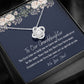 As special as you-Love Knot Necklace