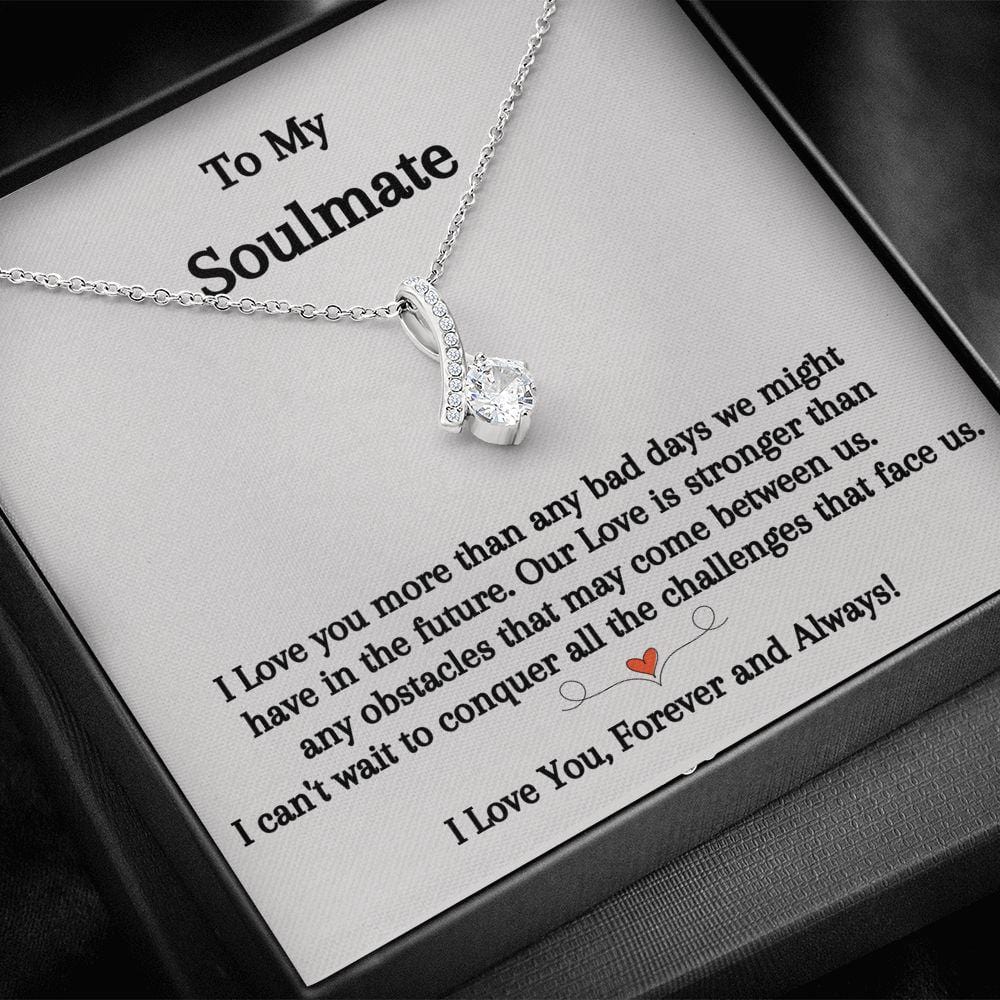 Soulmate-Our love is stronger- Alluring Beauty Necklace
