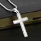 Believe in yourself-Artisan Cross Necklace