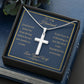 Thankful for everyday-Artisan Cross Necklace
