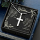 Grandma-A symbol of Faith- Artisan cross necklace