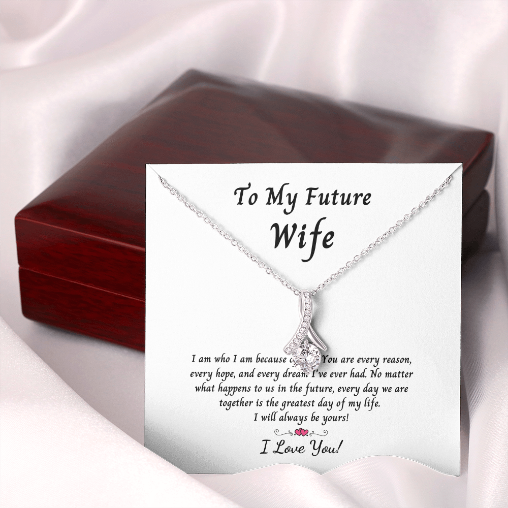 Future Wife- Greatest Days of My Life-Alluring Beauty Necklace