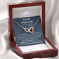 You're Like A Mother To Me-Interlockiing Hearts Necklace