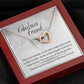 Fabulous Friend-Interlocking Hearts Necklace