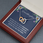 Granddaughter-All you need-Interlocking Hearts Necklace