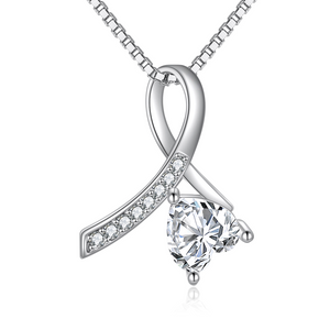 To My Great Granddaughter-Cherished Memories Ribbon Necklace